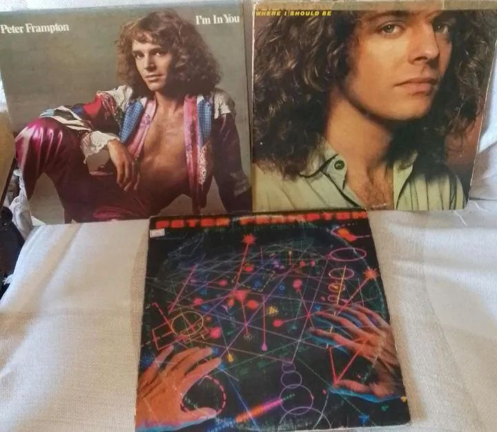 3 LPs Peter Frampton, Rock 