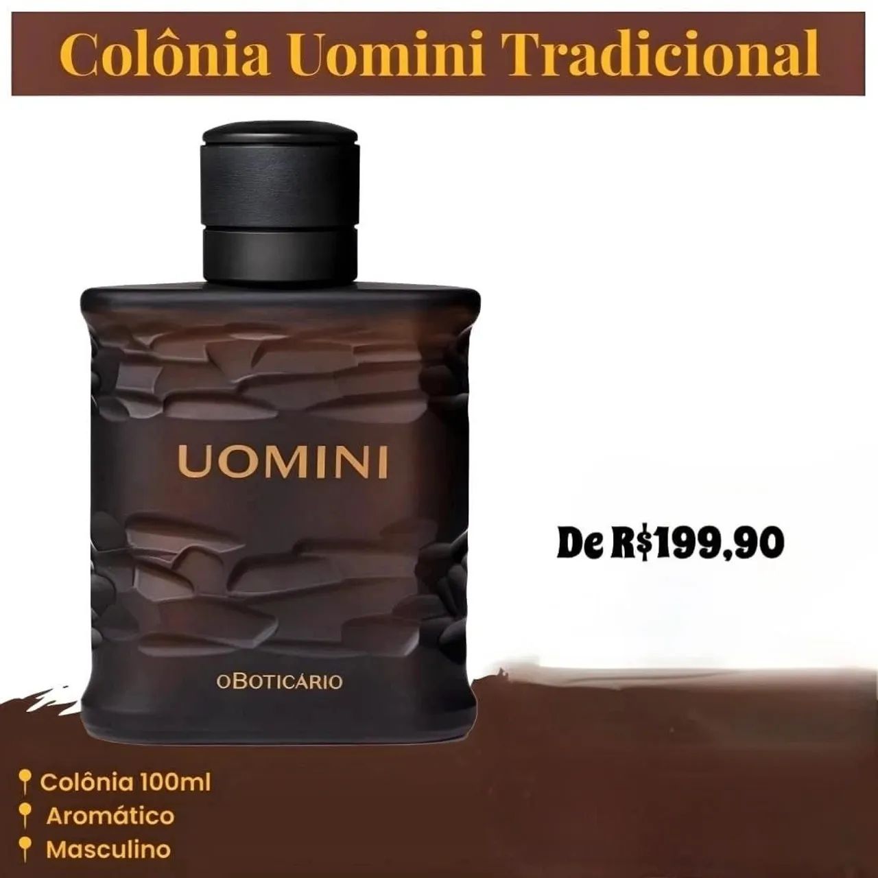 Perfume Masculino Uomini Tradicional