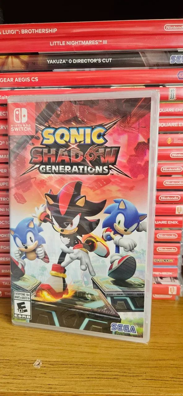 Sonic X shadow generations switch lacrado