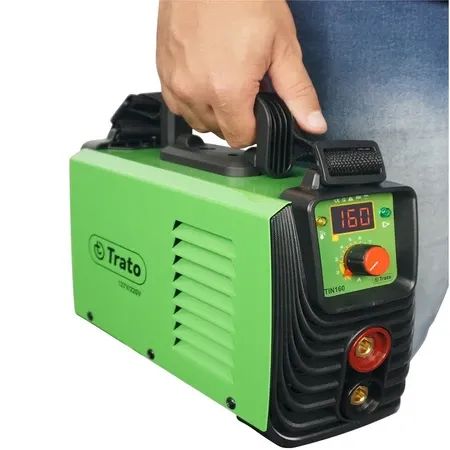 Máquina Solda Inversora 160a Mma Tiglift Tin160 Bivolt Trato