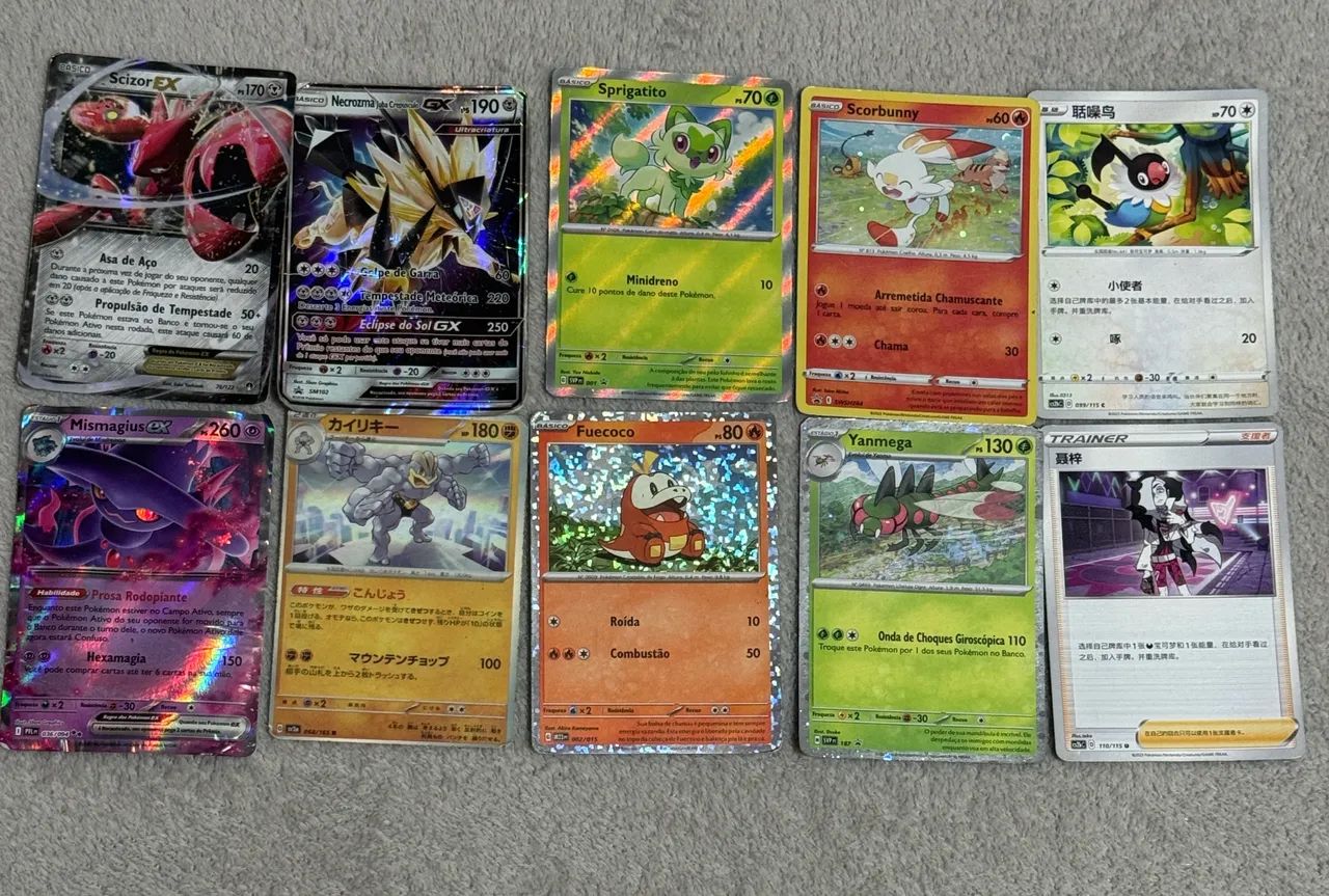 Carta Pokémon.