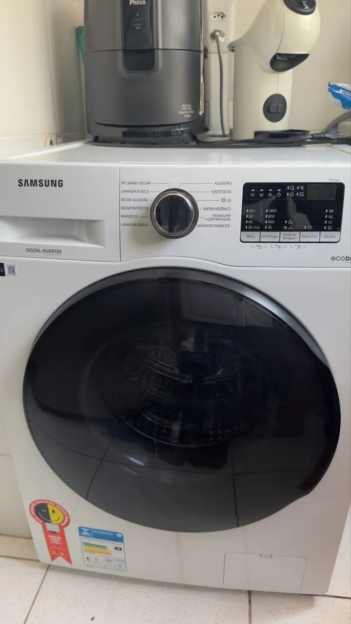 Lava e Seca Samsung EcoBubble 11kg - Foto 3