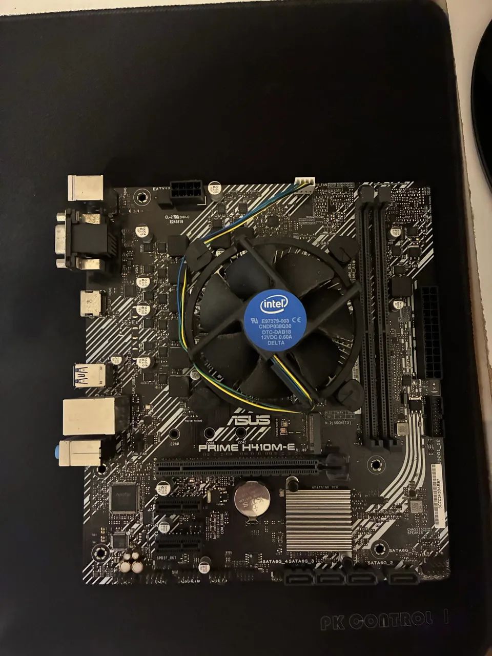 Processador Intel Core I3 10100f + Placa mãe H410M-E