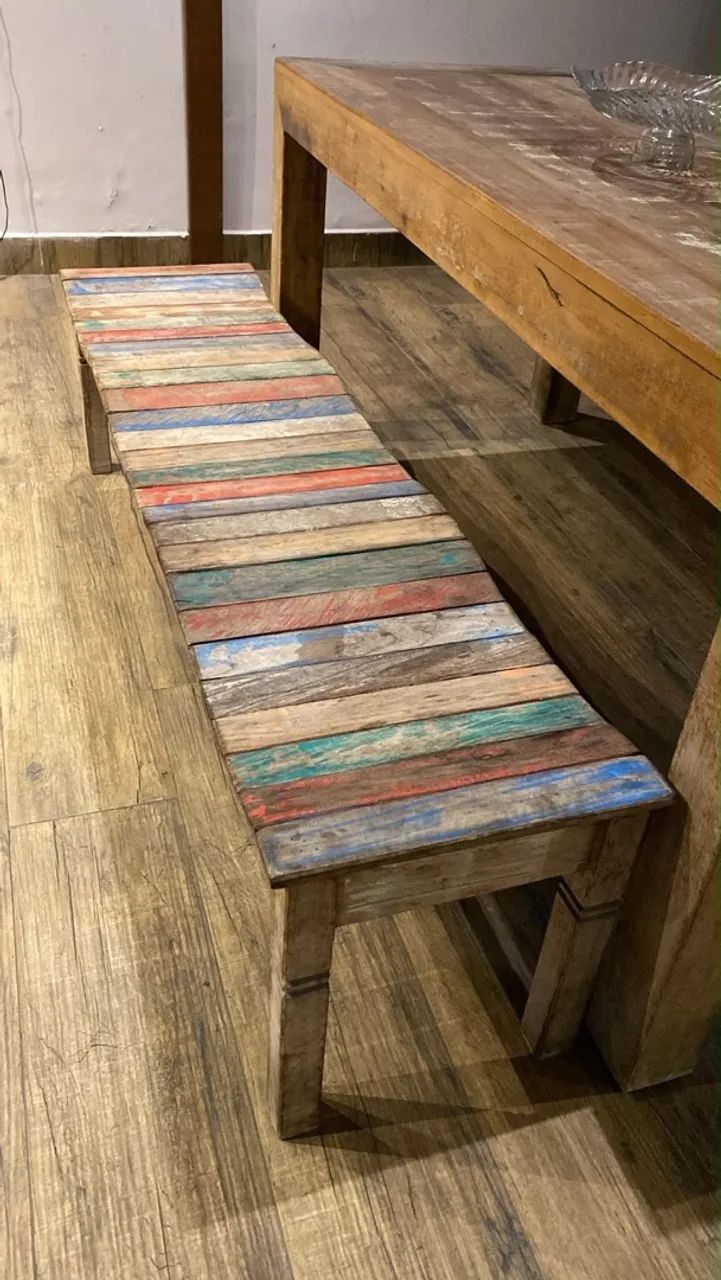 Mesa madeira maciça  - Foto 3