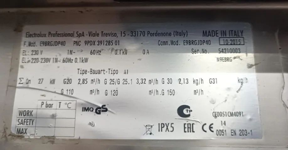 Frigideira Basculante Electrolux E9BRGJDP40 SKU: 3801350 - Foto 4