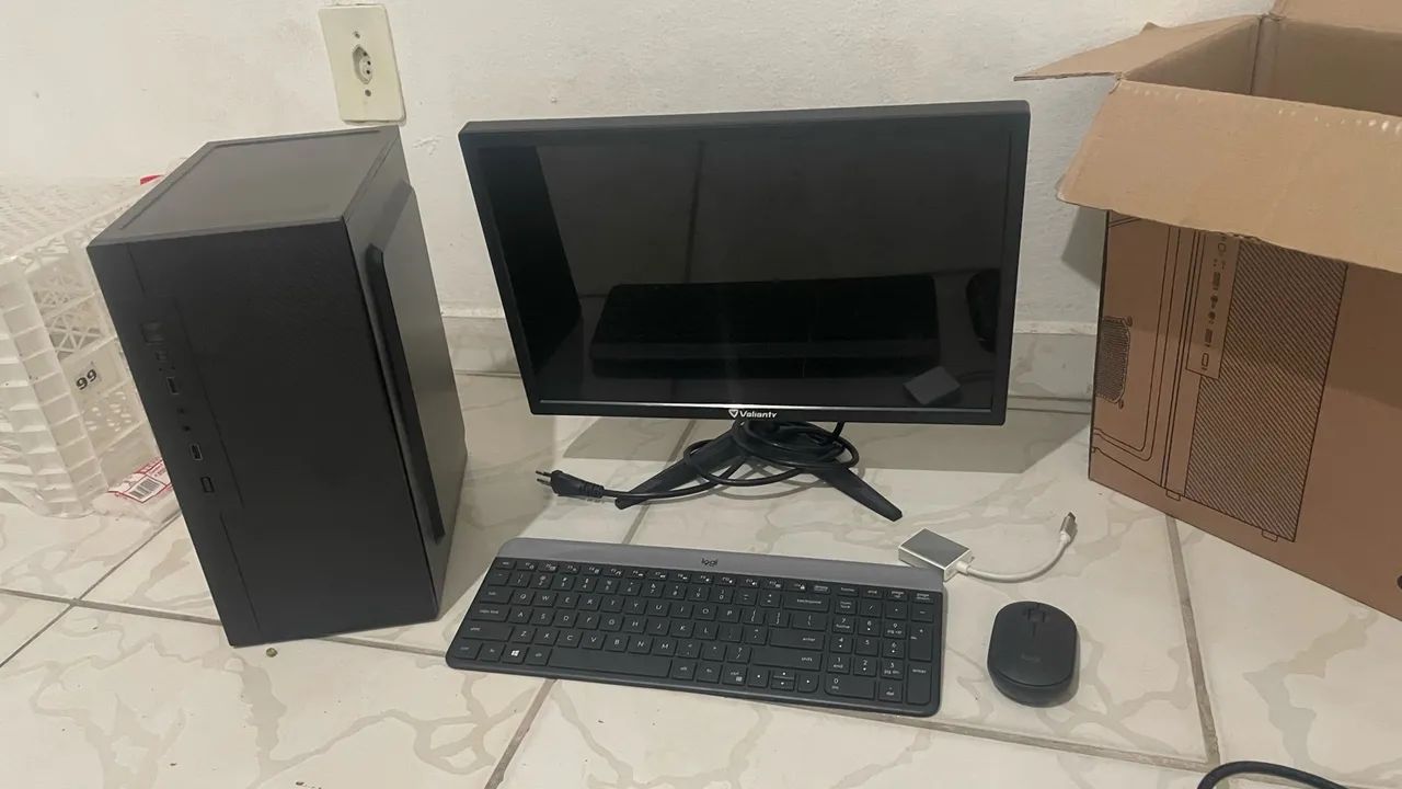 PC COMPLETO NA CAIXA