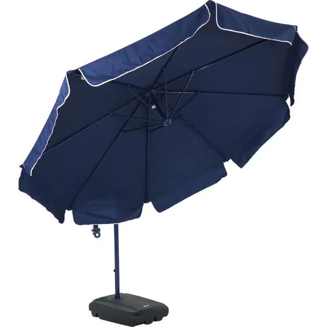 Ombrellone Susp. Búzios 3m Azul + Base 50L - Bel - Foto 5