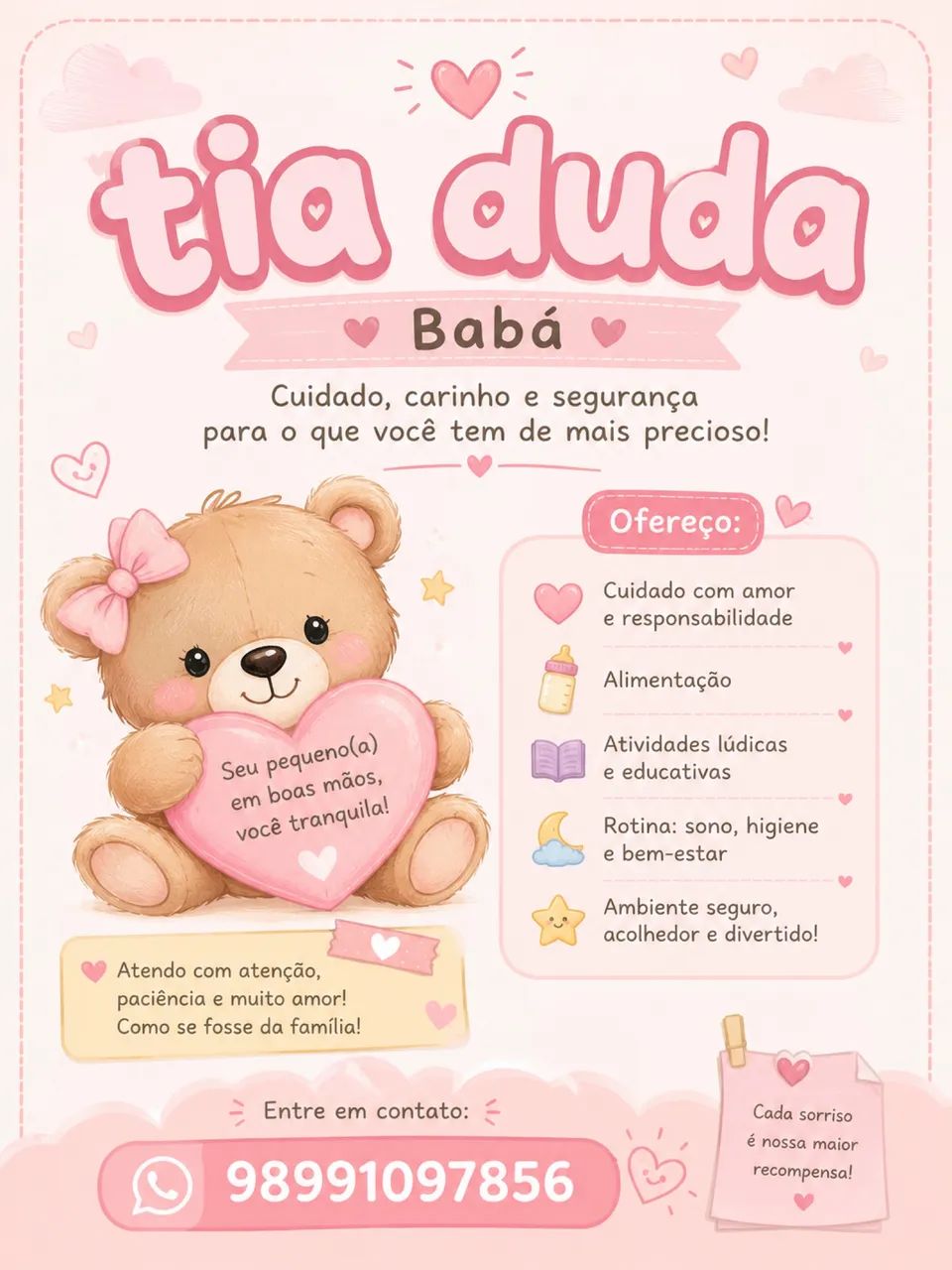 Babá Disponível