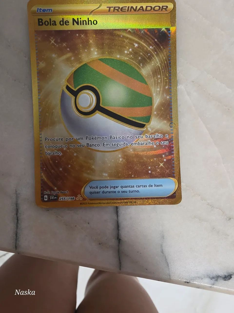 TCG ITEM bola de ninho 255/198 2023