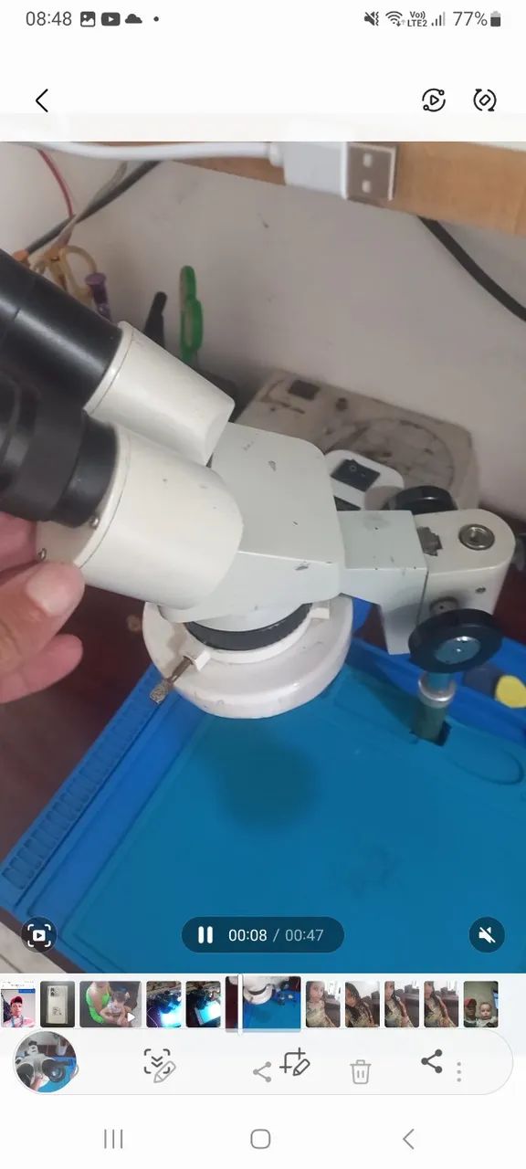Microscópio binocular  - Foto 5