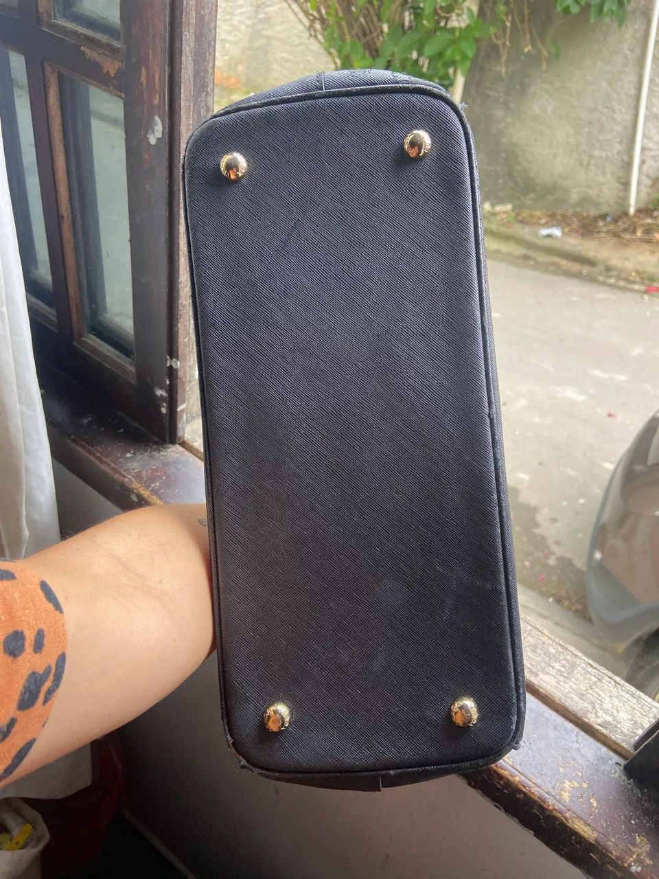 bolsa  preta prada Saffiano  - Foto 2