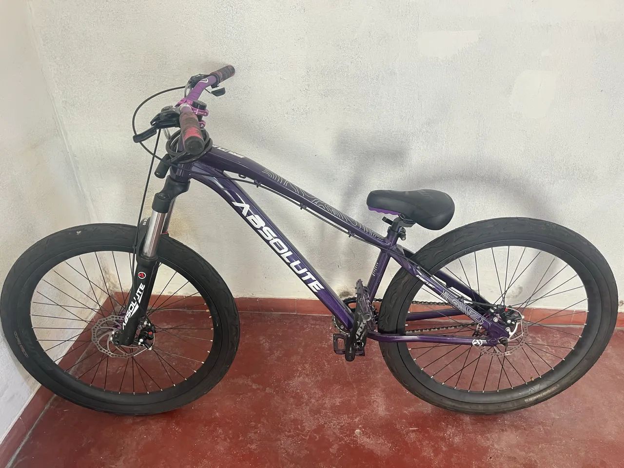 BIKE ABSOLUTE BRUTOS PRO (Cor Roxo) 