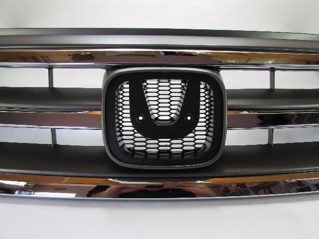 Grade Radiador Crv 2012 2013 Cinza Friso Cromado
