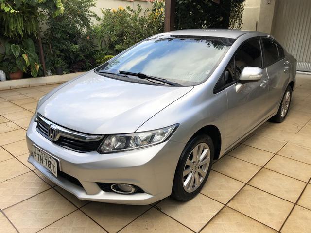 Civic 2.0 2014 lxr aut flex único dono - Foto 2