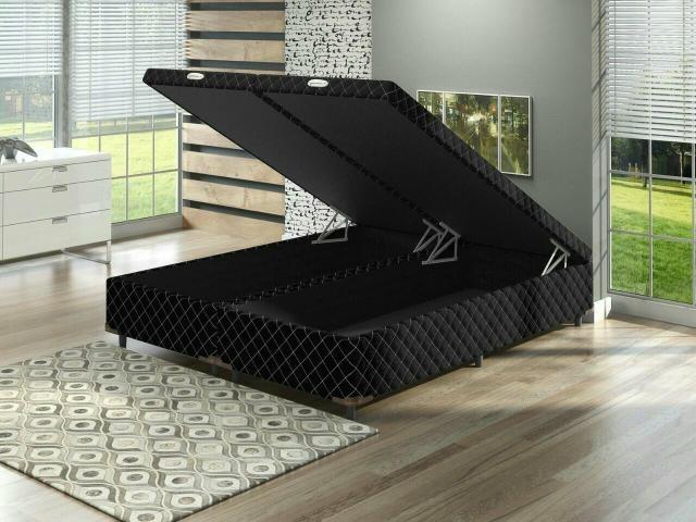 Cama queen size box baú - Foto 2