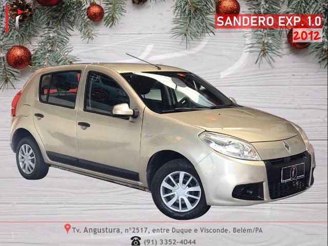 Sandero Exp 1.0 2012 conservadíssimo - Entrada de 3.400