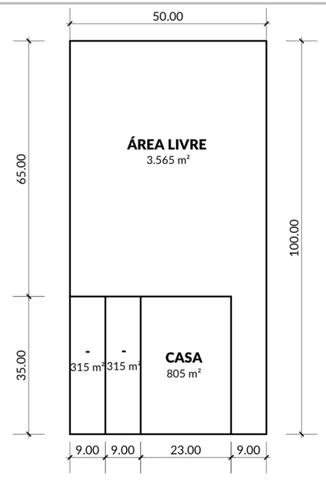Terreno 50 x 100m Alto Padrão no Laranjal - Vendo toda área ou em lotes - Foto 3