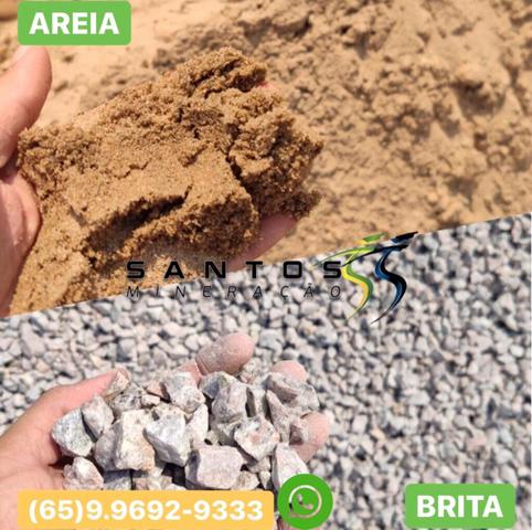 Areia , Brita , Pedrisco , Rabo de Bica, Aterro