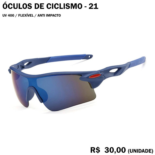 Óculos de Ciclismo Azul