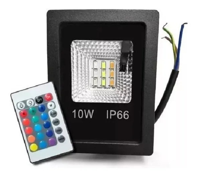 Refletor Led RGB 10w