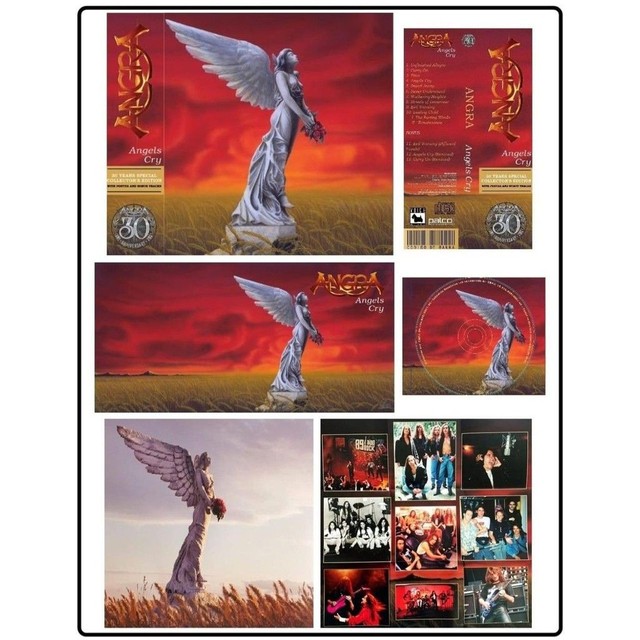 CD Angra Angels Cry 30h Anniversary Edition 1991 - CDs, DVDs etc