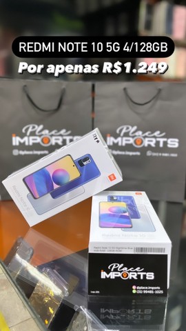 Xiaomi Note 10 5g 4/128gb Loja física, aceitamos cartão e entregamos em toda Bh e região  - Foto 2