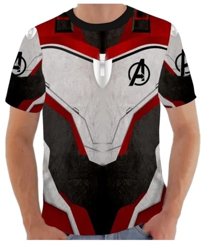 camiseta dos vingadores masculina