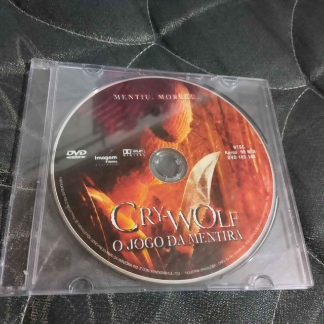 Dvd filme Cry Wolf Jogo da Mentira - Foto 2
