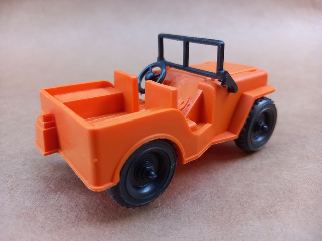 Brinquedo antigo jeep - Foto 2