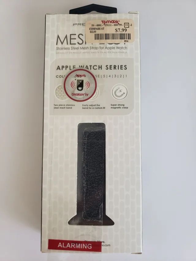 Pulseira para Apple Whatch preta ou branca - Foto 2
