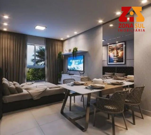 Apartamento com 1 dormitório à venda, 22 m² por R$ 204.000,00 - Intermares - Cabedelo/PB