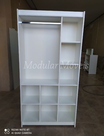 Cabideiro com Colmeia em L - 100% MDF - NOVO - Foto 3