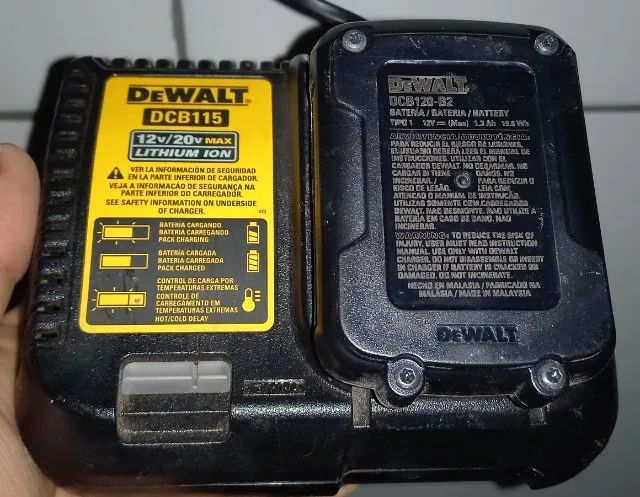 Bateria e carregador portateis - Dewalt