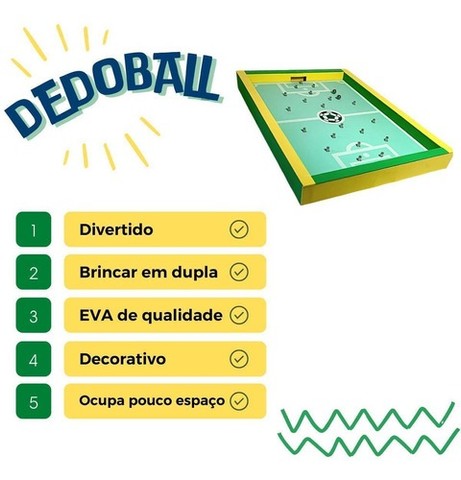 Jogo De Futebol Dedo Peteleco Futebol de Prego Brinquedo Para