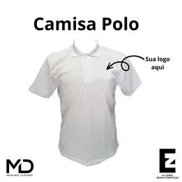 Camisa Polo Personalizada - Malha pique