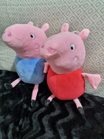 Casa Gigante Da Peppa Pig 55 Cm Com Peppa E George Inclusos - Ri Happy