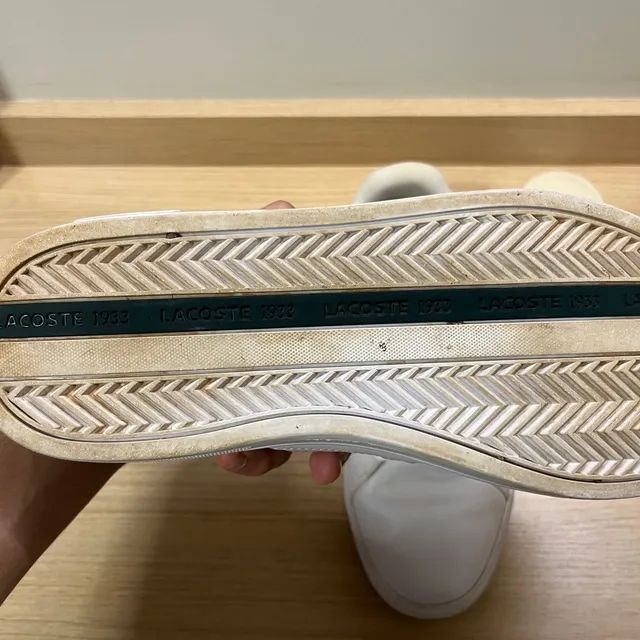 Sapatenis Branco da Lacoste - Foto 5