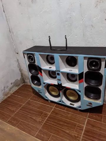 vende-se um mini paredão completo com leds som completo - CDs, DVDs etc -  Vila Vitória, São Luís 1253720590