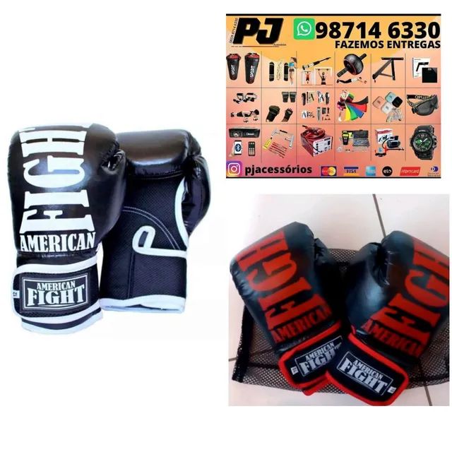 Par luvas profissional boxe mma UFC. Entrega grátis - Artigos