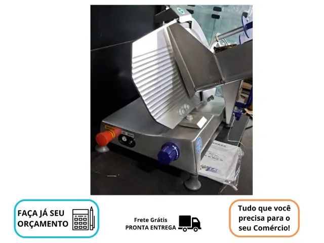 Fatiador de Frios Inox Lamina 25CM