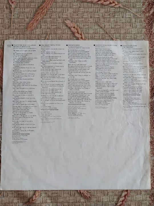 Disco de Vinil - discos de vinil 2 discos da cantora Carly Simon os dois por 60 reais  - Foto 5