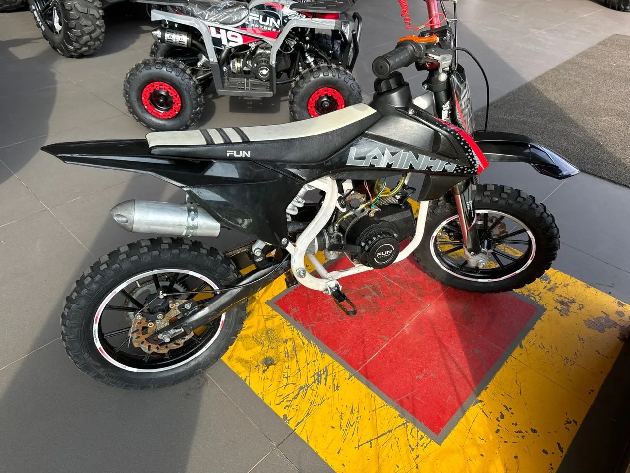 Mini Moto Laminha 49 cc 2 tempos - Foto 4