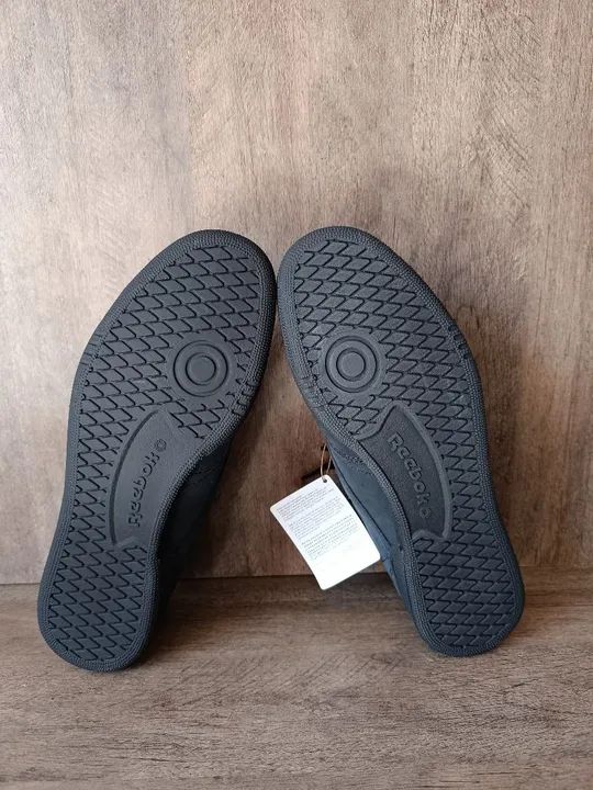 Tênis JJJJound x Reebok Club C 85 Triple Black - Calçados - Água