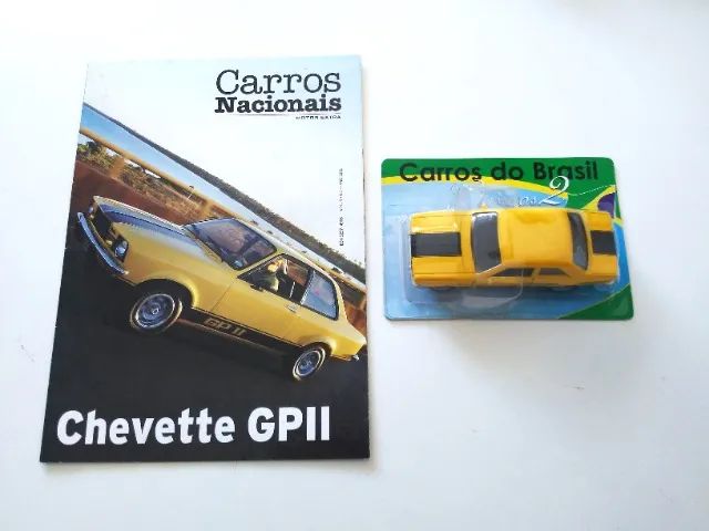 Miniatura Chevette GP II  - Carros do brasil 