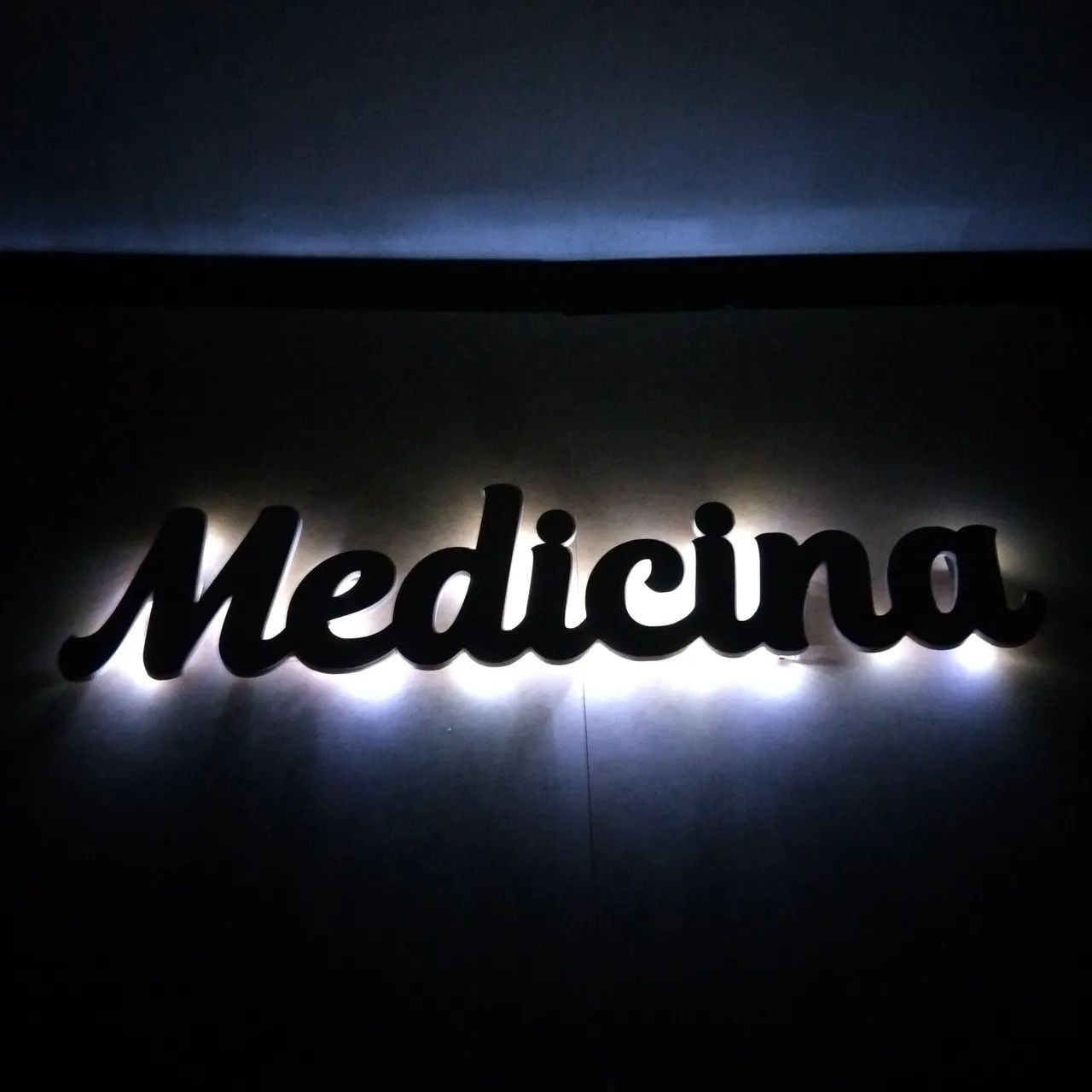 Letreiro iluminado para parede sem fio - Foto 2