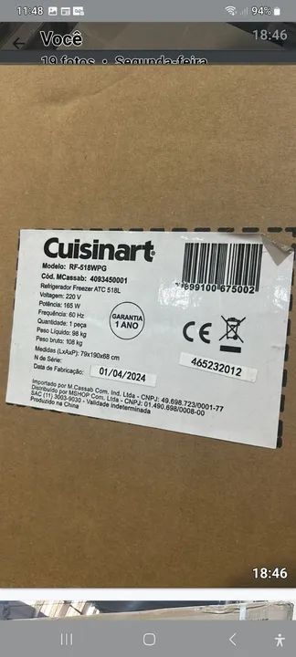 Refrigerador Cuisinart Multidoor - Foto 3