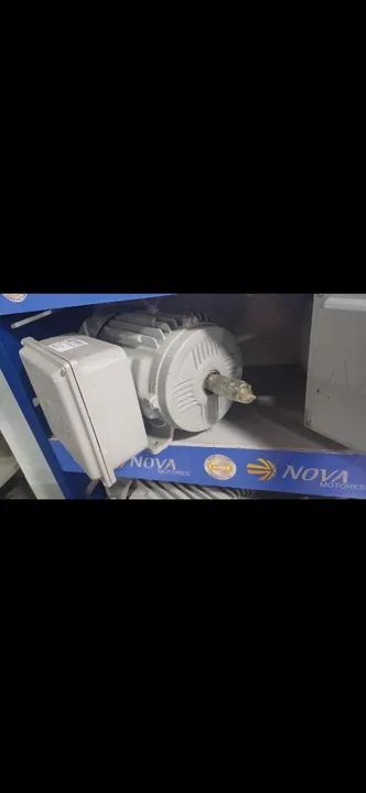 MOTOR ELETRICO 5.0CV MON 220V BLINDADO NOVA - Foto 2