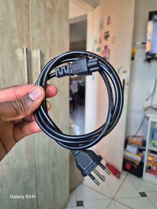 Cabo de Energia para Computador - Novo