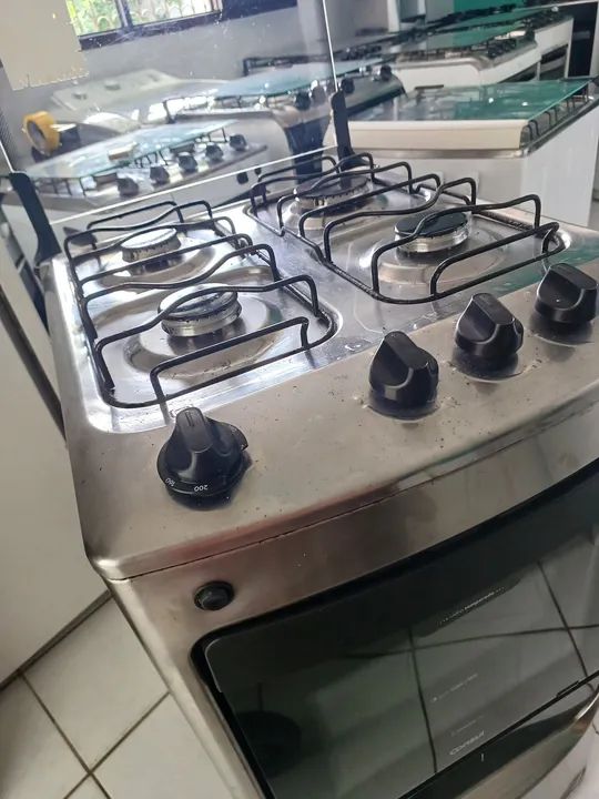 Fogão 4 Bocas Consul - Inox - Foto 6