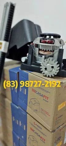 Motor para portão Garen DZ casa com garantia de fábrica kit completo